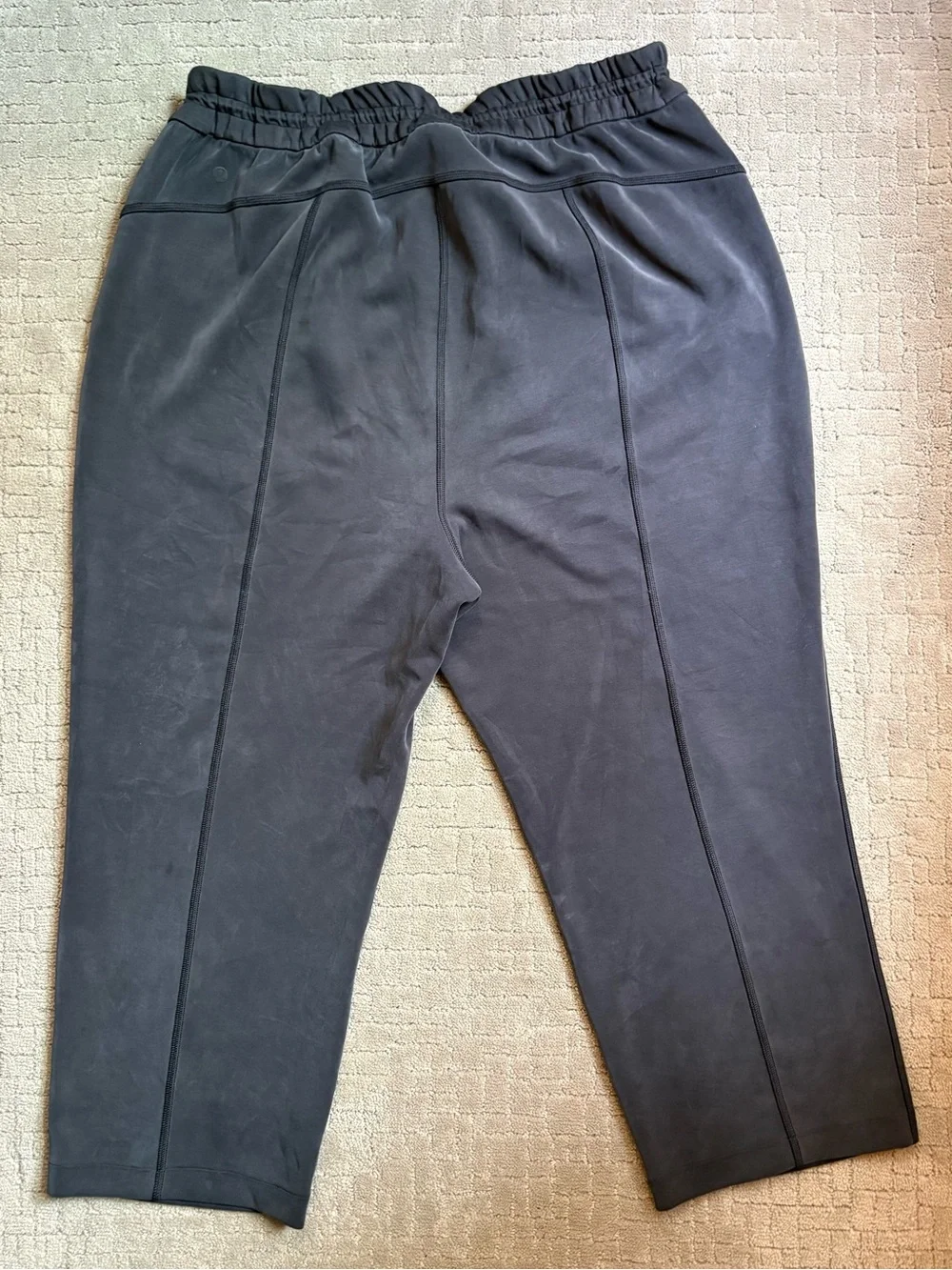 lululemon Softstreme High-Rise Women’s Black Soft Velour Pants